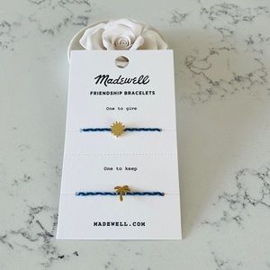 Madewell Corded Friendship Bracelet Set